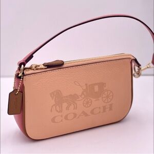 Coach Nolita 19 Wristlet Wallet Pink